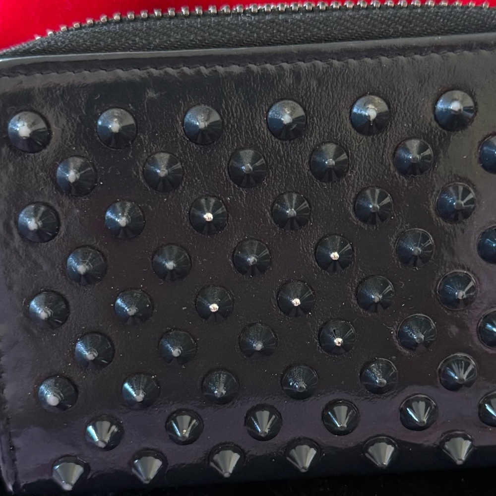 Christian Louboutin Black Leather Wallet